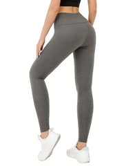 High Waisted Tummy Control Yoga Leggings