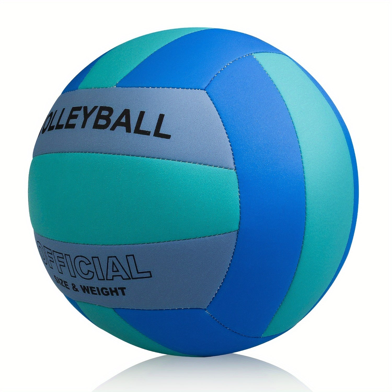 Size 5 Gray Green Volleyball for Indoor Outdoor Sports Training
