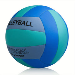 Size 5 Gray Green Volleyball for Indoor Outdoor Sports Training