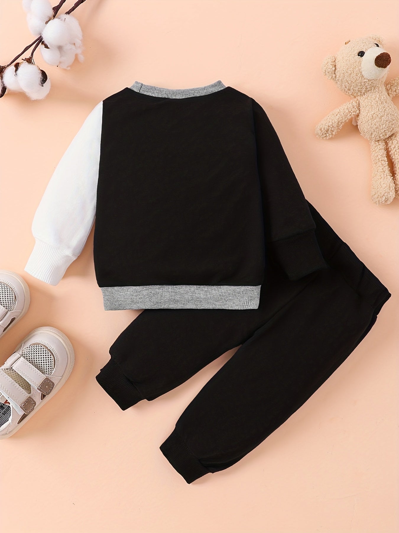 Toddler Boy's Sweatshirt & Trousers Set Fall Winter Tracksuit