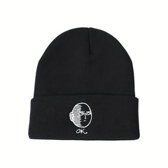 Woolen Warm Ear Protection Knitted Hat Street Hip Hop Cold Hat