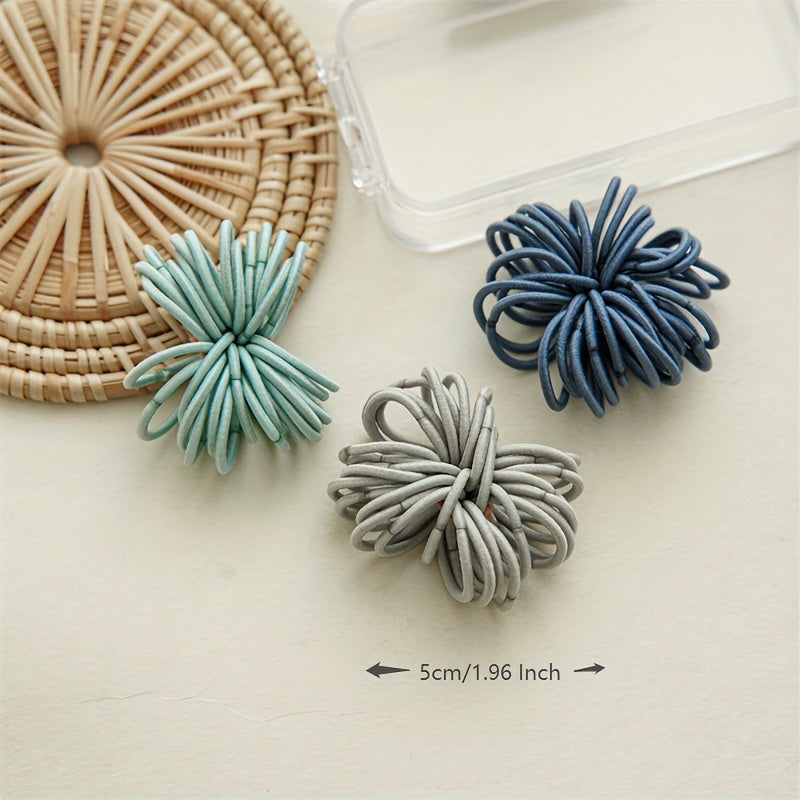 90pcs Elastic Hair Ties Hair Bands for Baby Girls