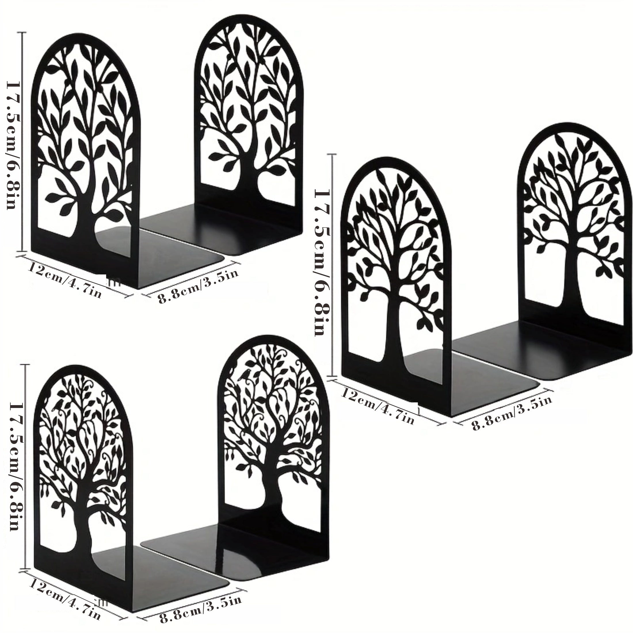 Metal Tree Of Life Bookshelf Home Decoration Art
