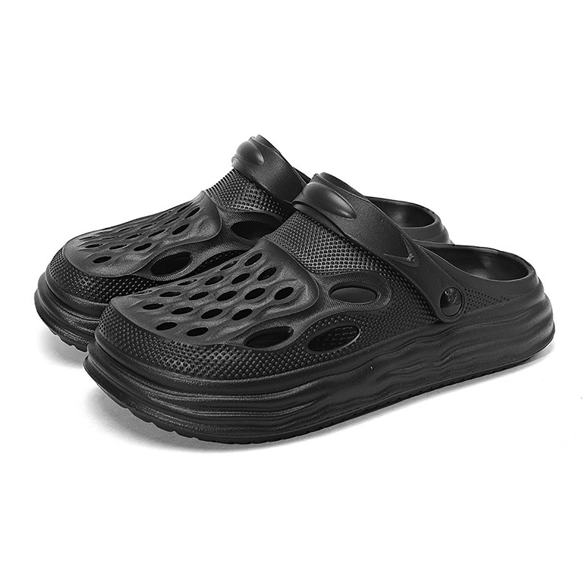 Men Clogs Garden Shoes Comfortable Lightweight Hollow Out Sandals