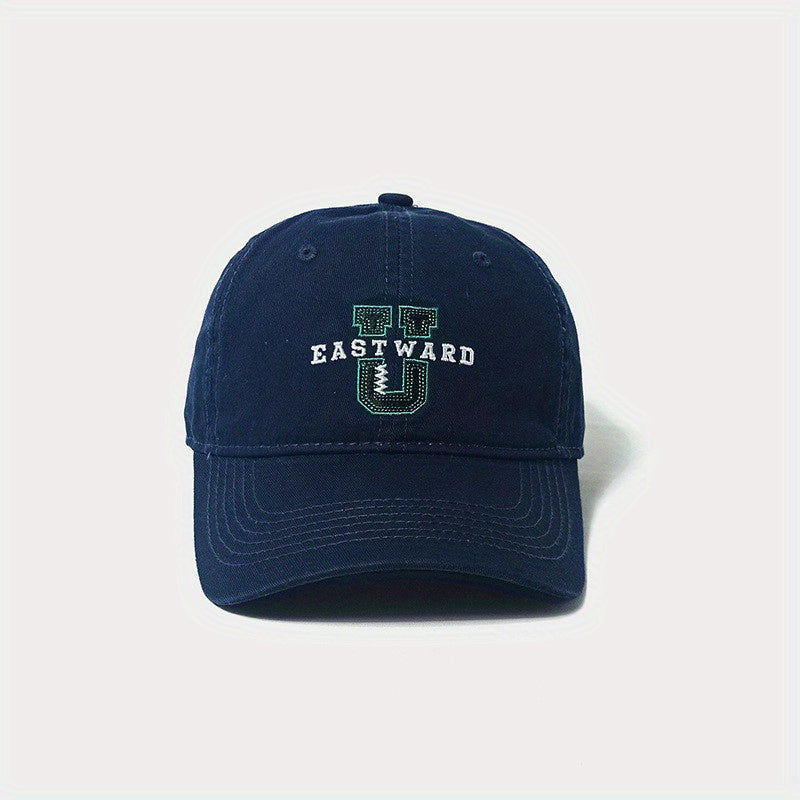 Spring Summer Soft Top Baseball Cap For Boys Girls Embroidery