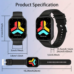 JINGRUISP Smartwatch 1.83" Full Touch Screen