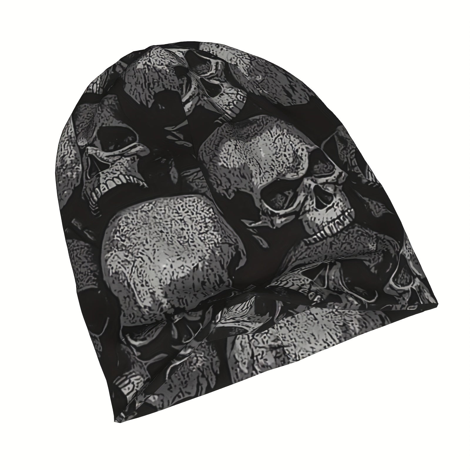 Skeleton Skullies Beanies Cap Winter Warm Gothic Hat