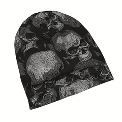 Skeleton Skullies Beanies Cap Winter Warm Gothic Hat