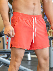 Men's Quick Dry Shorts With Zipper Pocket Active Breathable