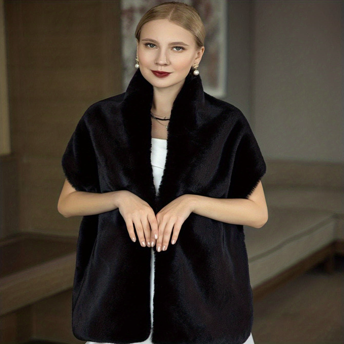 Soft Warm Shawl for Women, Wedding Bridal Wrap