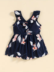 Striped T-shirts for Man and Boy, Floral Dresses for Woman and Girl
