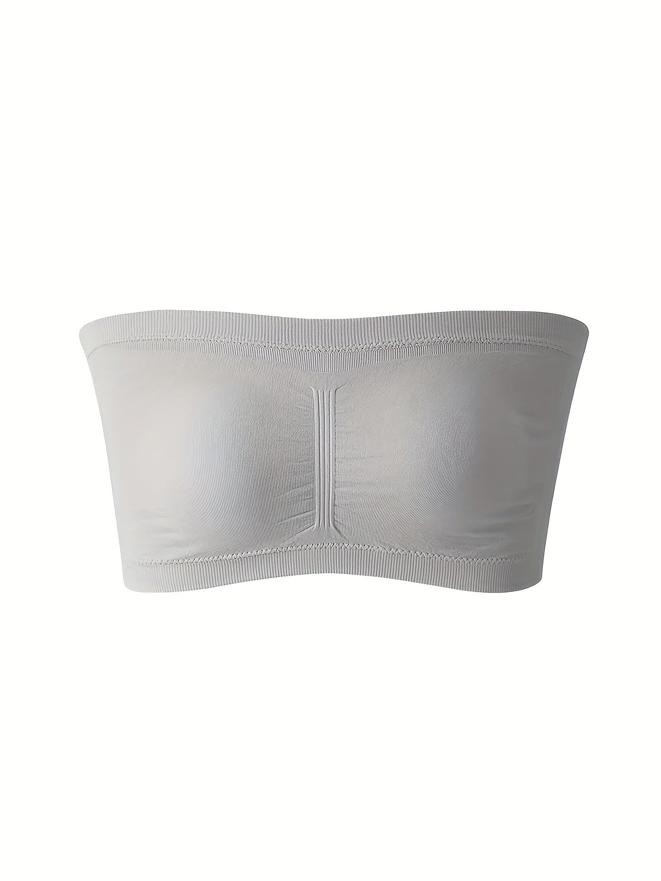2 Pack Plus Size Tube Bra Set Women's Plus Bandeau Bra Removable Pads