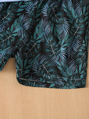 Boys Long Beach CA Casual Outfit T-shirt & Shorts Vacation Beach Kids Summer Set