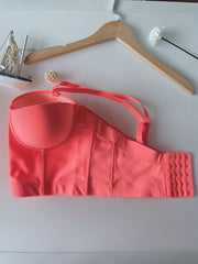 Cami Corset Bustier Tummy Control Push Up Slimmer Body Shaper