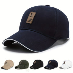 Unisex Baseball Cap Sunscreen Outdoor Solid Hat
