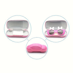 Car Shaped Sunglasses Box Zipper Closure Eyeglass Case