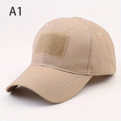 Tactical Patch Baseball Cap Unisex Adjustable Sun Hat