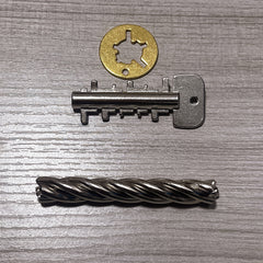 2pcs Luban Kongming Lock Puzzle Metal Brain Teaser High Difficulty Challenge