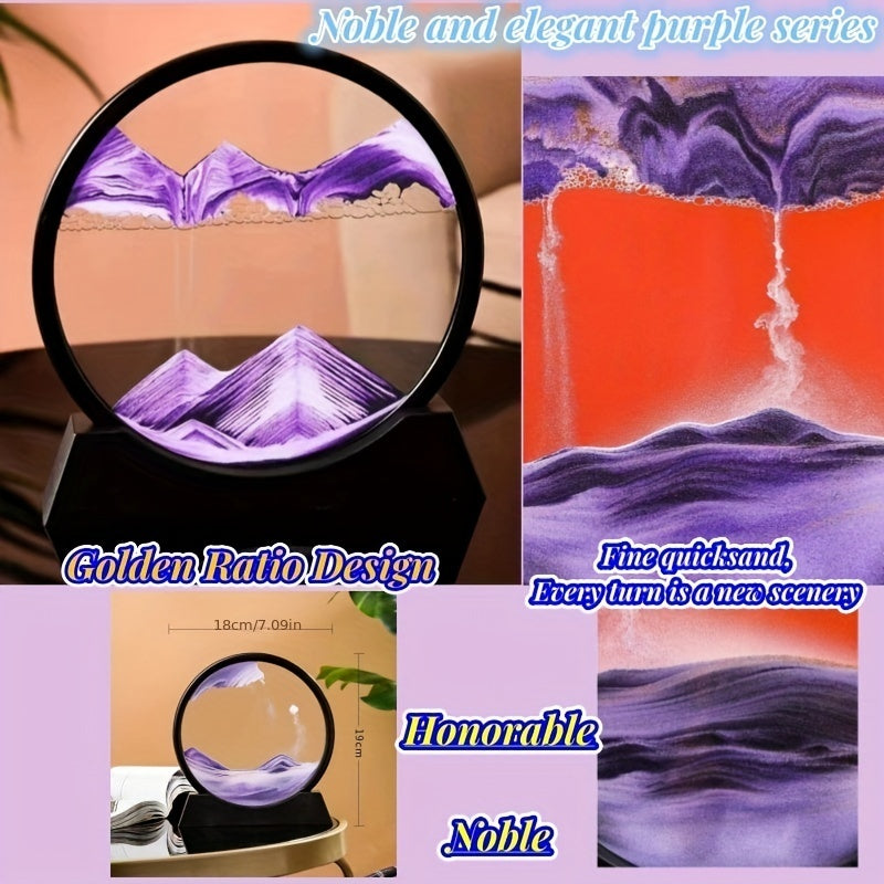 3D Hourglass Art Quicksand Painting Easter Gift