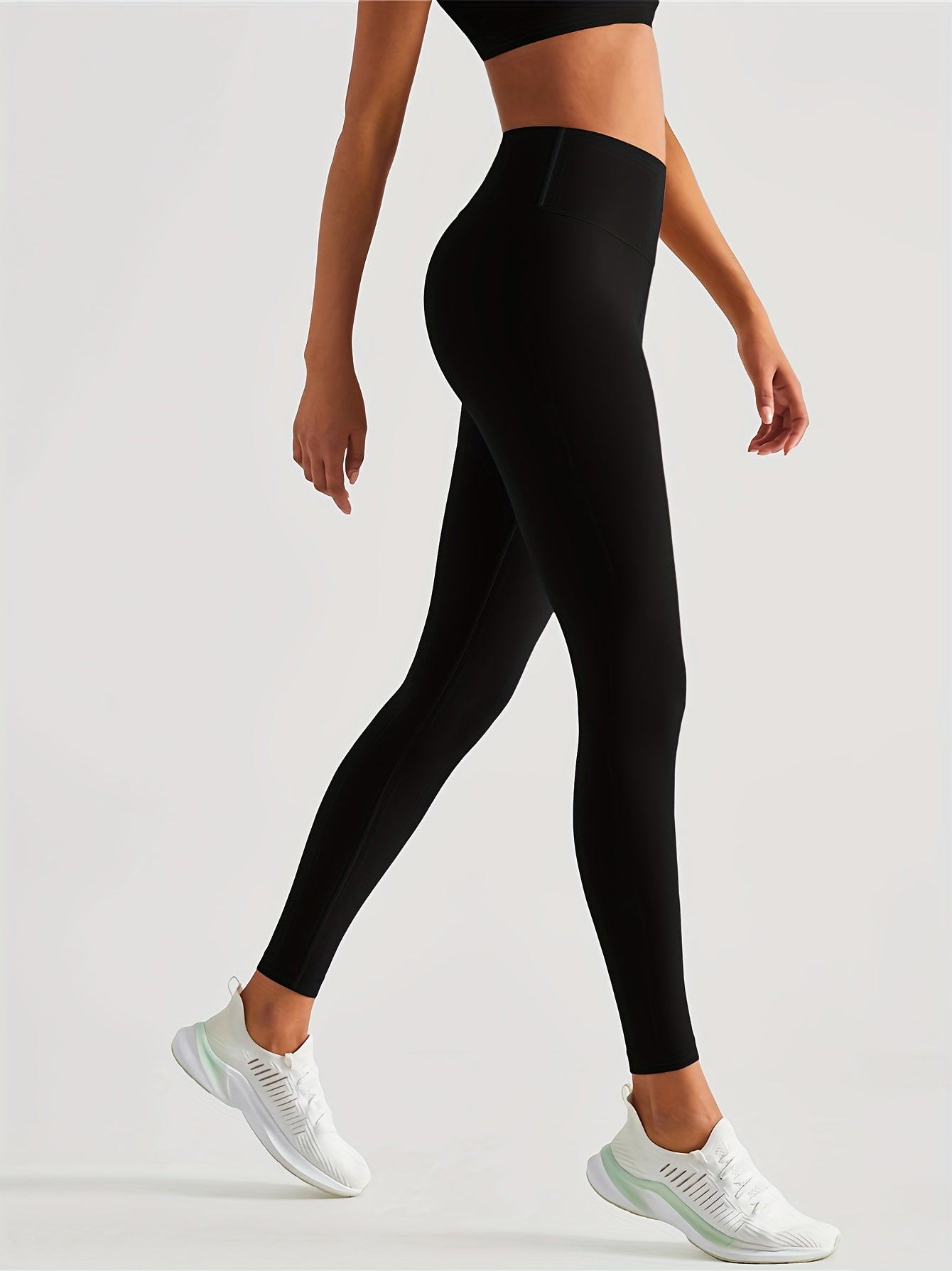 Yoga Fleece Leggings High Elastic Sports Running Warm Leggings