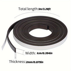Flexible Magnetic Tape Roll Strong Adhesive Craft DIY Projects Whiteboards