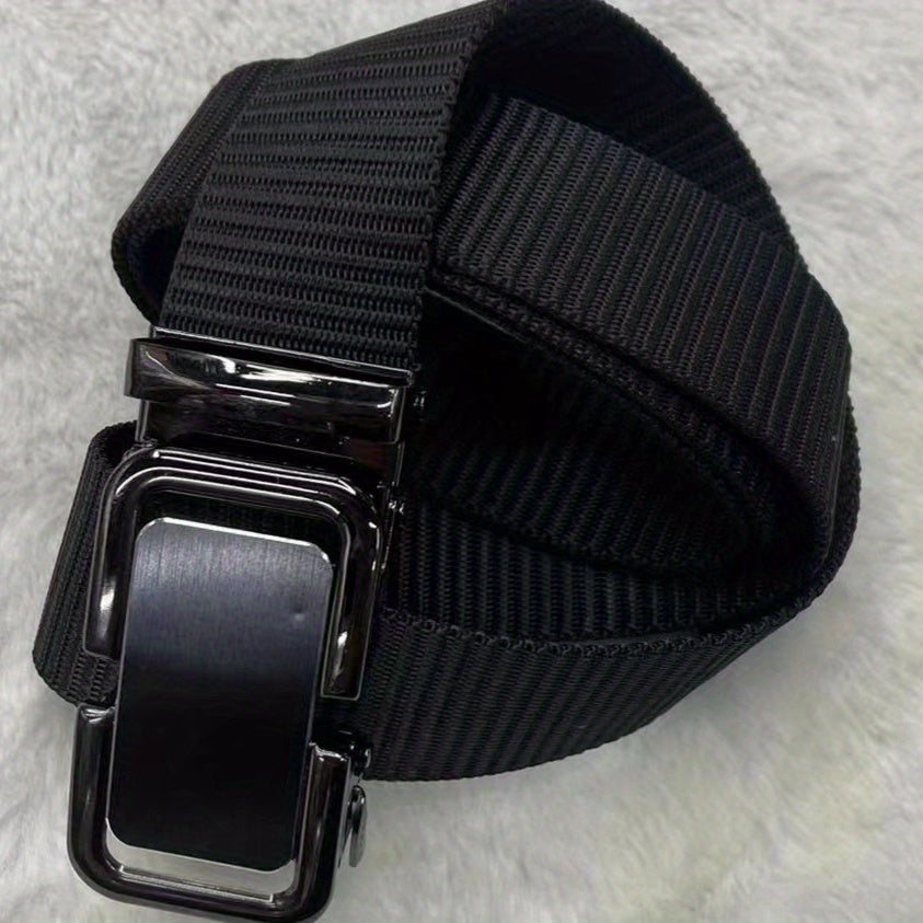 Men's Casual Belt For Jeans Pants Automatic Buckle Belts