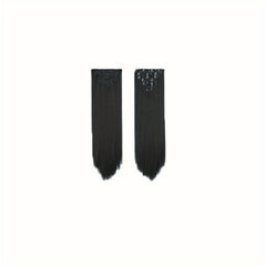 7pcs Long Straight Hair Extensions 55-88 Cm Synthetic Clip In