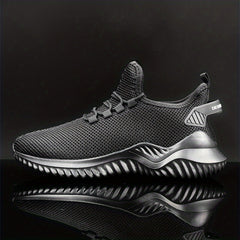 Men's Breathable Running Shoes Lightweight Non-slip Sneakers for Gym
