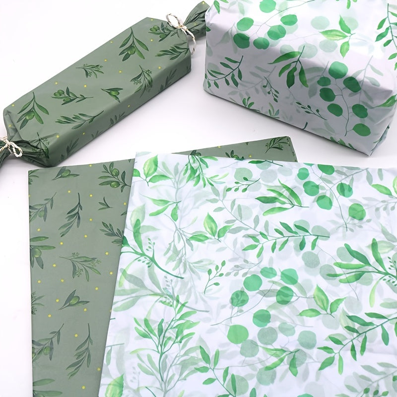 Eucalyptus Pattern Tissue Paper- Gift Wrapping DIY Crafts Party Decorations