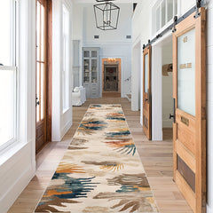 Vintage Abstract Runner Rugs Soft Laundry Room Rug Long Hallway Rug