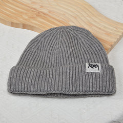 Winter Lined Cowboy Hat Beanie Warm Unisex Knit Baseball Cap