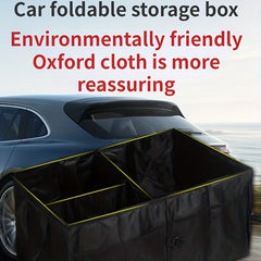 Folding Car Storage Box For Vehicles