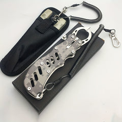 Camouflage Fishing Pliers Set Multifunctional Fish Extractor Tackle