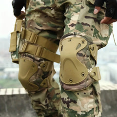 Adult Tactical Knee and Elbow Pads - Lightweight and Durable