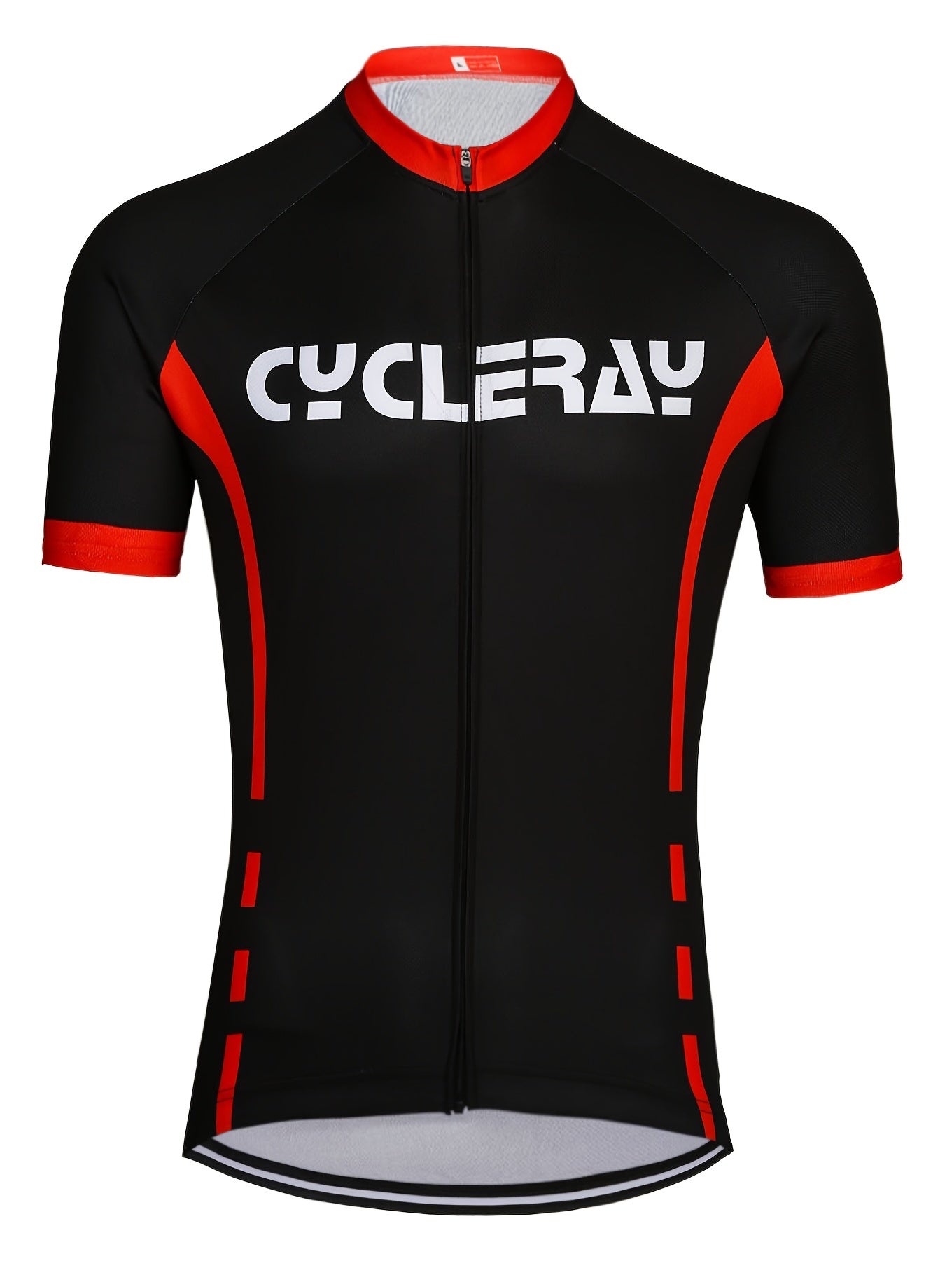 Men's Letter Pattern Cycling Jersey Active Breathable