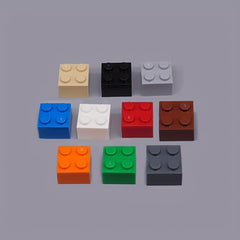 50pcs 2x2 High Base Brick Small Tile Set MOC Building Blocks Part 3003