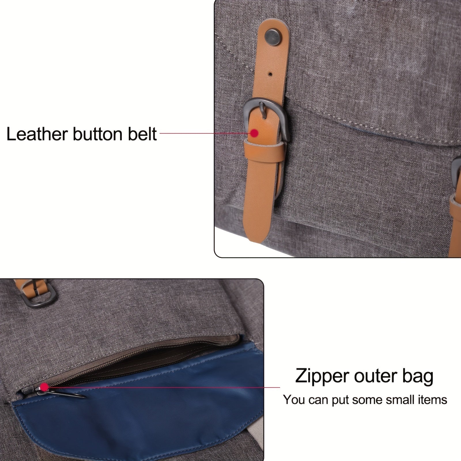 Waterproof Backpack Large Capacity Casual Backpack For Travel Work School