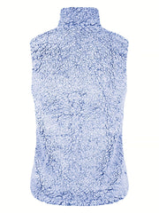 Double Sided Plush Vest Jacket Warm Winter Sleeveless Women's Clothing
