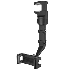 360 Degree Car Phone Holder Rearview Mirror Seat Hanging Clip Bracket