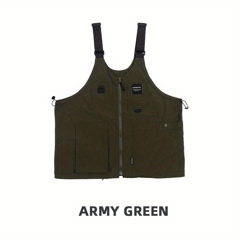 Quick Drying Waistcoat Satchel for Outdoor Camping Fishing