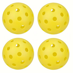 4pcs Pickleball 74mm With Holes Outdoor Practice Ball