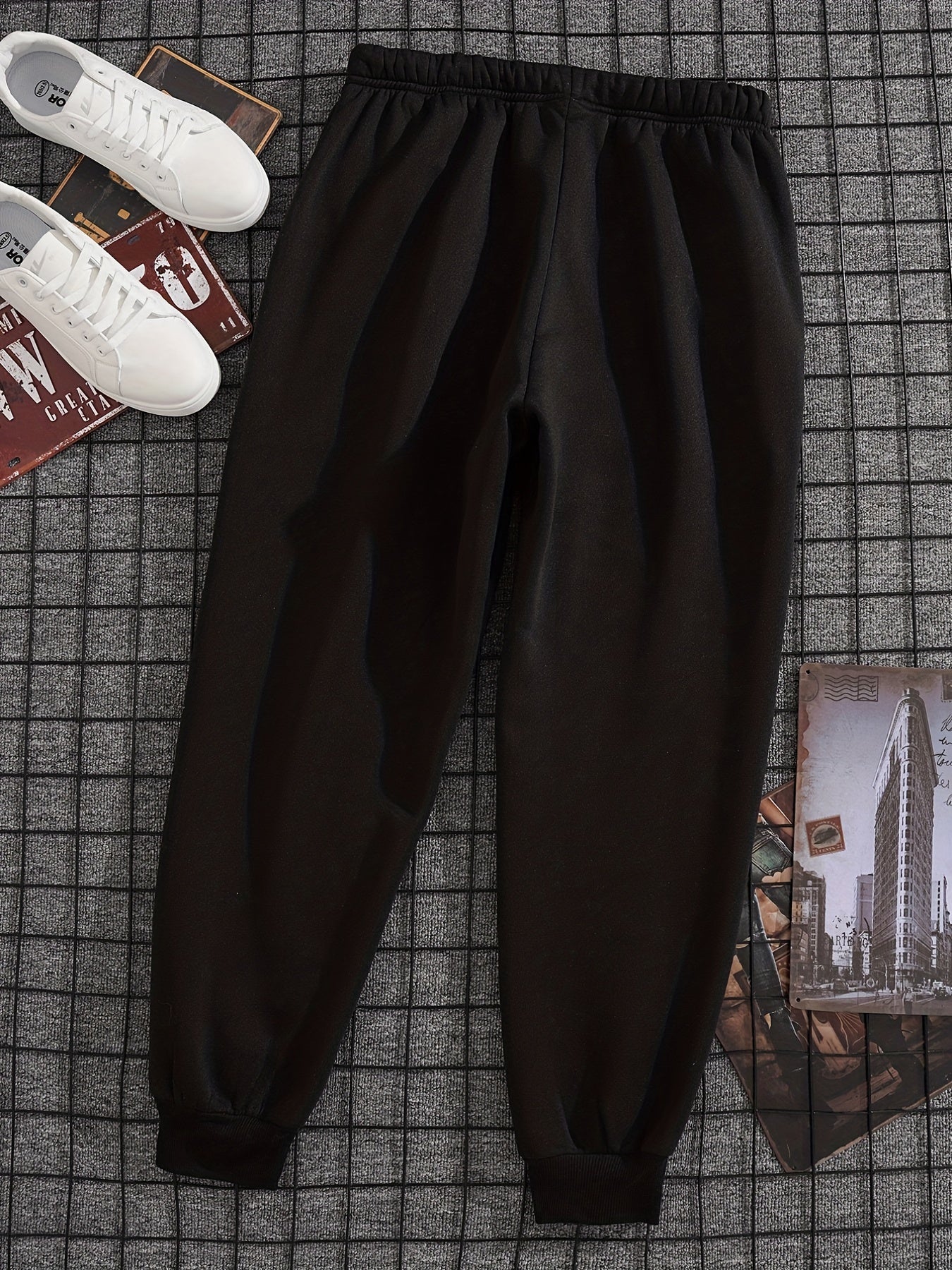 Men's Drawstring Sweatpants Loose Fit Joggers
