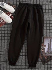 Men's Drawstring Sweatpants Loose Fit Joggers