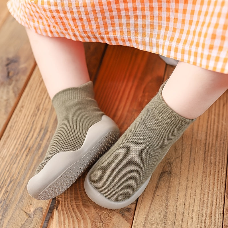 Toddler Non-Slip Sock Shoes with Fruit Print