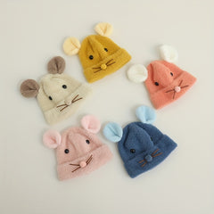 Kids' Animal Winter Knitted Hat - Christmas Gift
