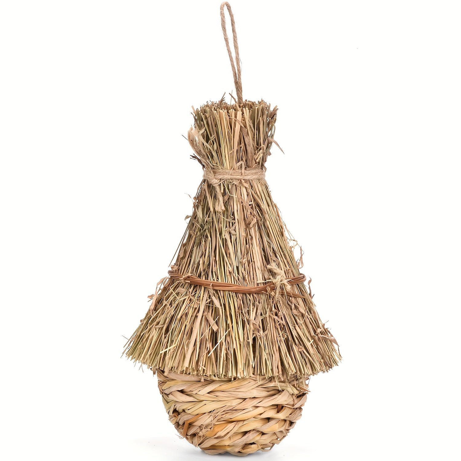 Straw Bird Nest Creative Bird Cage Bird House Outdoor Decoration
