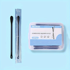 50pcs Disposable Swab Ear Pick Makeup Tip Cleaning Tool