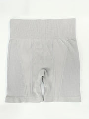 High Waist Yoga Running Sports Shorts Butt Lifting Tummy Control