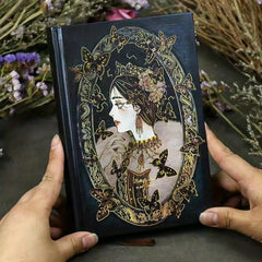 128pcs Retro Literary Hardcover Notebook for Accounts, Journals