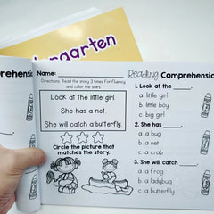 Kindergarten Literacy Skills Workbook